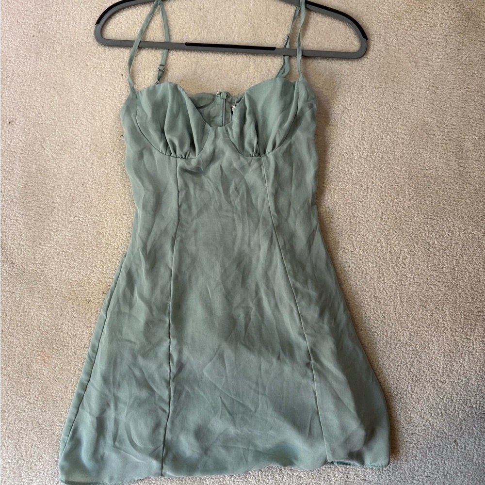 House of CB Light teal Dress